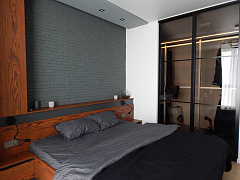 Меблі для сучасної спальні (тумби, шафи та ін.) - індивідуальний дизайн