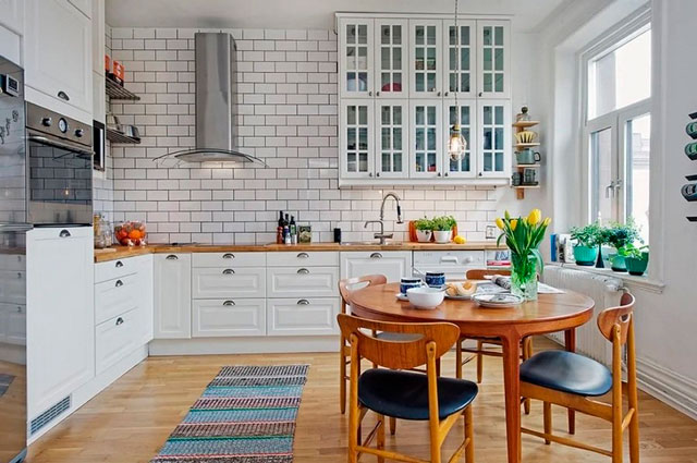 Створюємо дизайн кухні в скандинавському стилі: палітра, меблі, декор