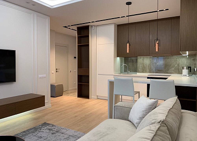 Кухня з шпонованими фасадами | Кухня | Дмитро Калюжний