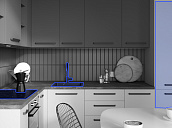 Правило робочого трикутника на кухні: як зробити простір зручним і безпечним | Кухни