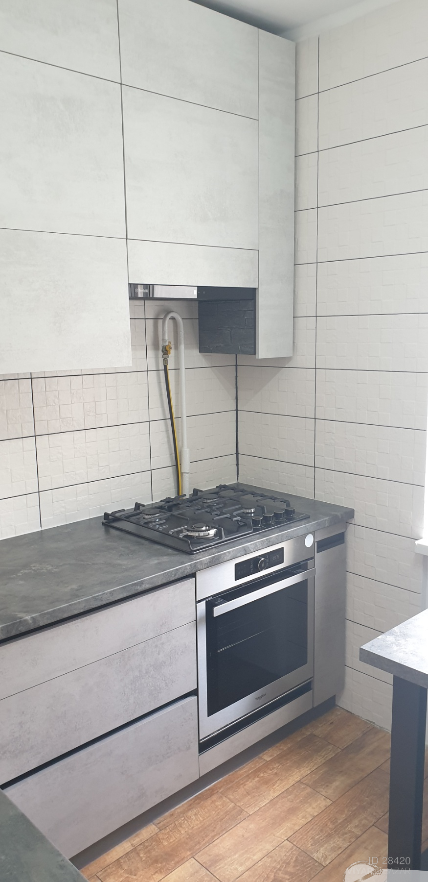 Кухня з фасадами ДСП та ручка GOLA — Viyar Bazar ⏩ Сервіс меблевиків та ...