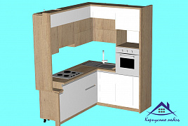 Кухня 2140х1695 мм