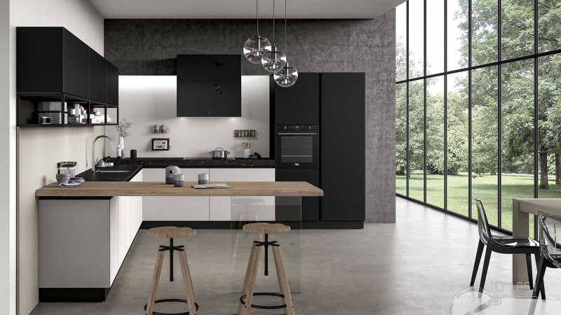 Кухня в современном дизайне, модель 2019 года