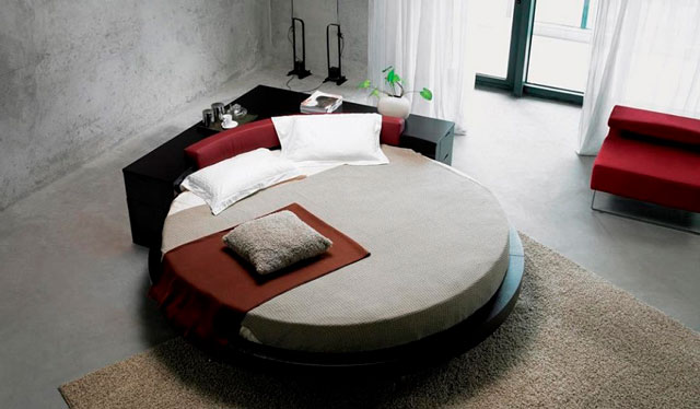 Чи варто вибирати круглі ліжка для спальні?