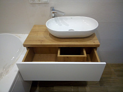 Тумба у ванну кімнату з ЛДСП Egger  - індивідуальний дизайн
