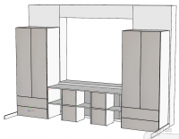 Проект шкафа в детскую - професійна консультація