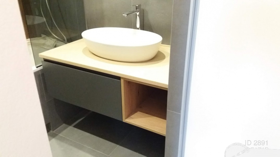 Меблі у ванну кімнату (тумба + пенал) - на замовлення
