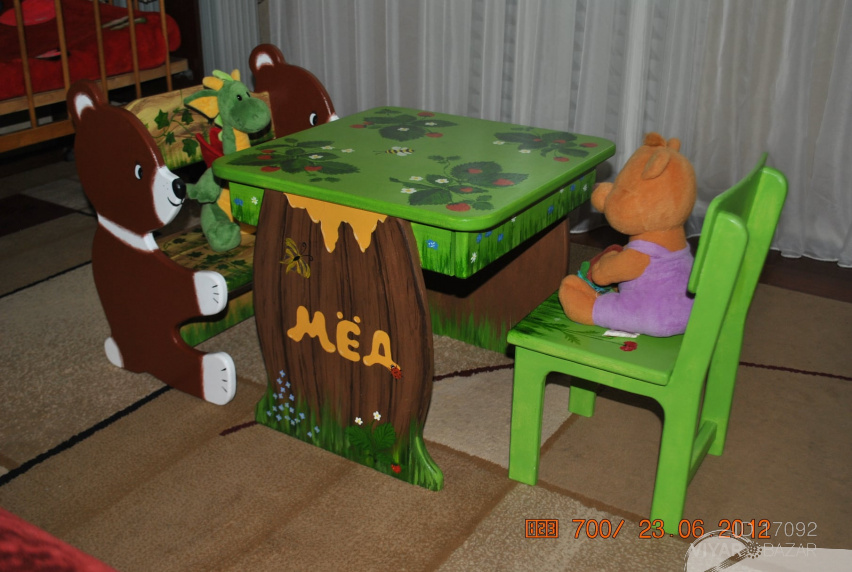 Детская мебель с ручной росписью - на замовлення